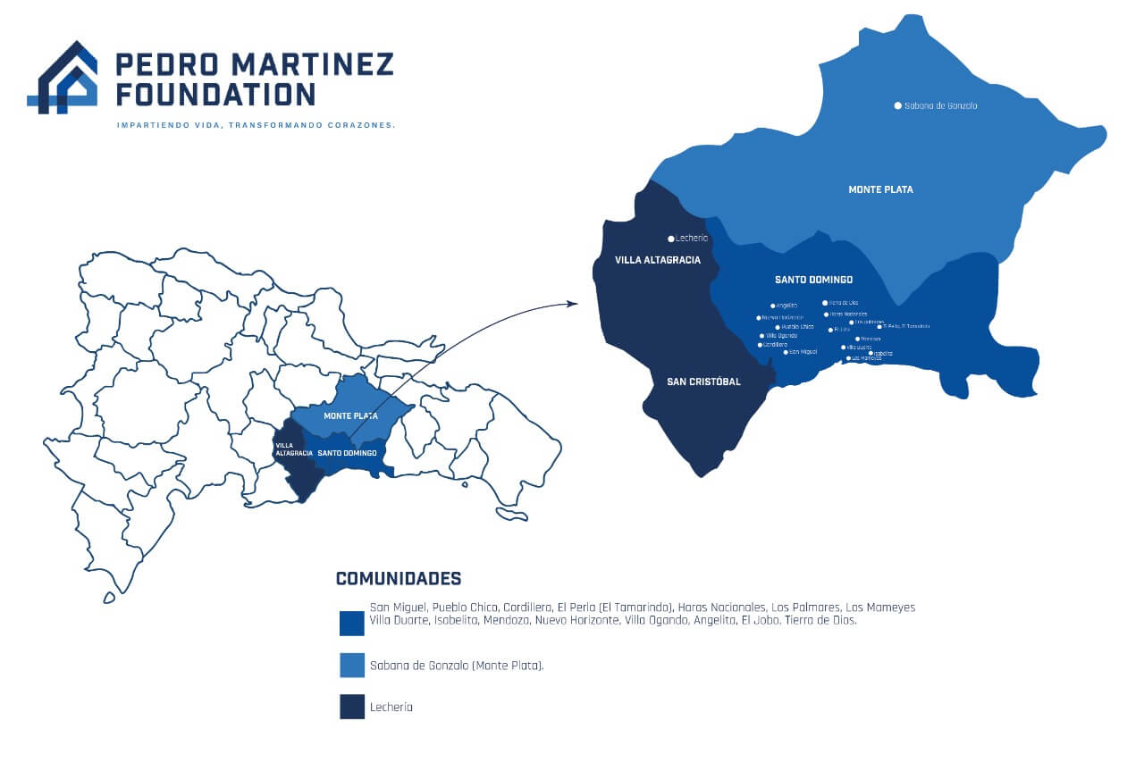 mapa PMF